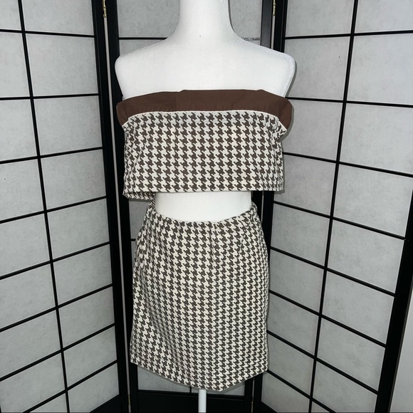 Hounds Tooth 2 piece set 🌸 - Picture 2 of 4